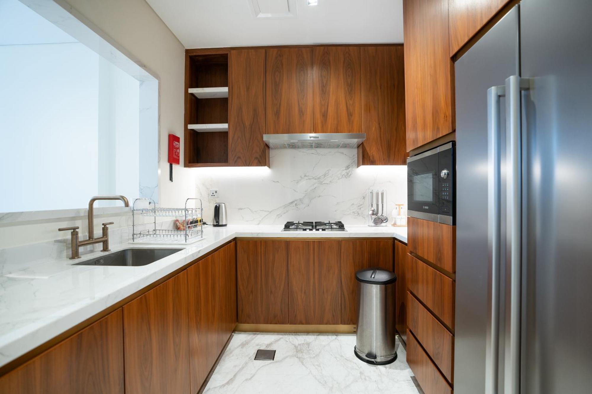 Rh- Modern Comfort, Bright 1Br Near Dubai Mall, City Views Eksteriør bilde