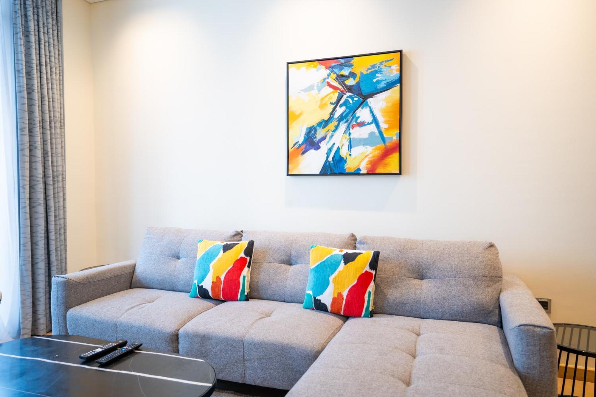 Rh- Modern Comfort, Bright 1Br Near Dubai Mall, City Views Eksteriør bilde